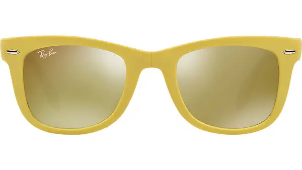 Wayfarer Folding Flash Lenses RB4105 605193 Yellow