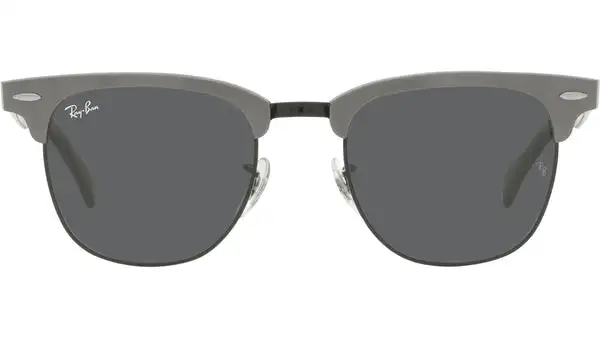 Clubmaster Aluminum RB3507 9247B1 brushed grafite on black