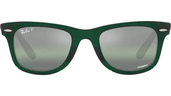 Wayfarer RB2140 6615G4 transparent green