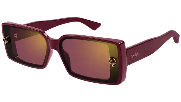 Panthère CT0358S 004 Burgundy Red