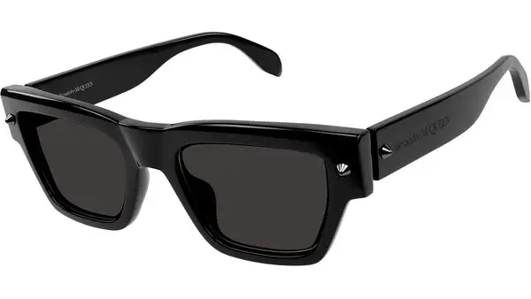 AM0409S 001 Occhiali da Sole Rettangolari Nero