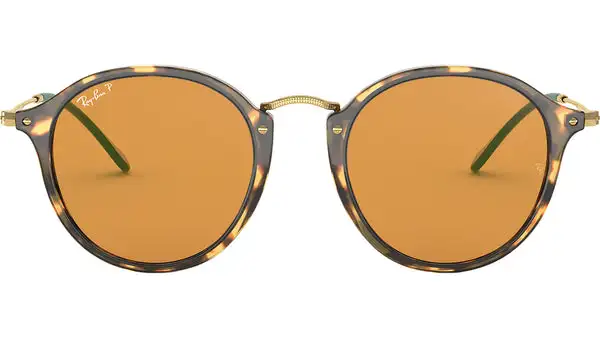 Round RB2447 1244N9 yellow havana