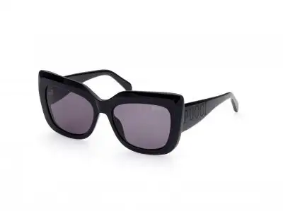 Emilio Pucci-Sunglass-EP0166 Best sellerTop color-Colore 01A-nero lucido/fumo-55/17
