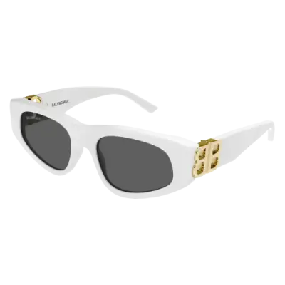 OCCHIALI DA SOLE BALENCIAGA DINASTY D FRAME BB0095S-012 Bianco