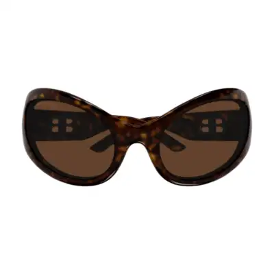 OCCHIALI DA SOLE BALENCIAGA NEVERMIND BB0187s-002 HAVANA