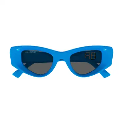 OCCHIALI DA SOLE BALENCIAGA ODEON CAT BB0243S-004 TURCHESE