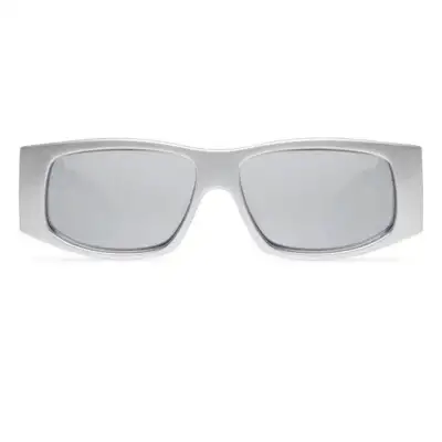 OCCHIALI DA SOLE LED FRAME IN ARGENTO BALENCIAGA BB0100S-002
