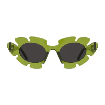 OCCHIALI DA SOLE LOEWE Flower LW40088U 93A Verde Cactus