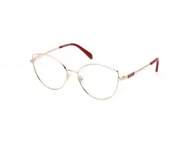 Occhiali Emilio Pucci EP5214-028 Shiny Rose Gold / Shiny Light Red