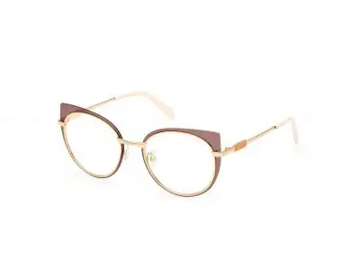 Occhiali Emilio Pucci EP5220-047 Shiny Light Brown / Shiny Deep Gold