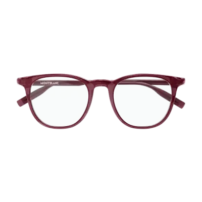 Occhiali Montblanc MB0010O-018 Burgundy
