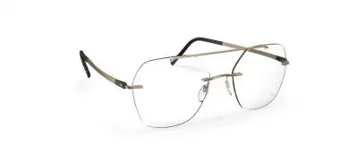 Occhiali Silhouette Eyewear The Dawn 5573-OK-7530 Gold / Black