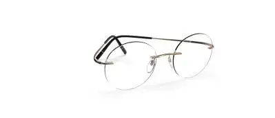 Occhiali Silhouette Eyewear Titan Minimal Art 5599-PF-7830 Gold-Black Stardust