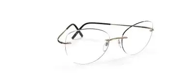 Occhiali Silhouette Eyewear Titan Minimal Art 5599-PG-7830 Gold-Black Stardust