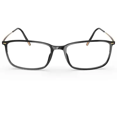 Occhiali Silhouette Illusion Lite SPX 2930/75-9030 54/17 Nero Lucido