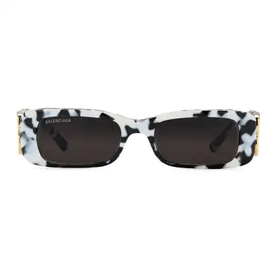 Occhiali da Sole Balenciaga Dynasty BB0096S-005 Bianco Avana