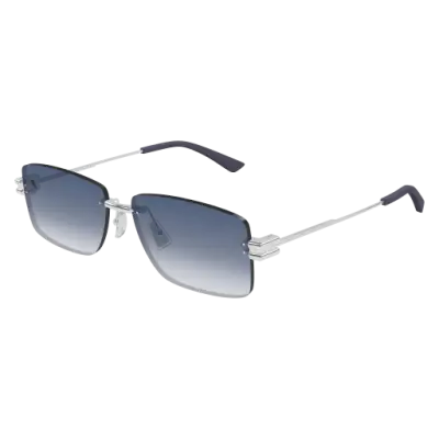 Occhiali da Sole Bottega Veneta BV1126S-005 Argento