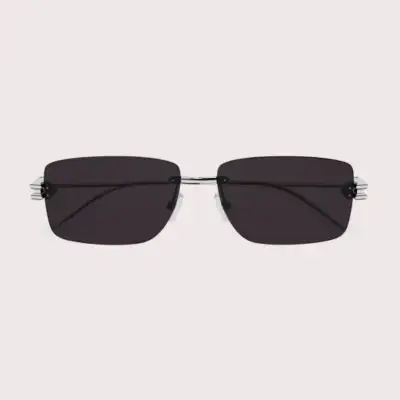 Occhiali da Sole Bottega Veneta Classic BV1126S-003 Argento