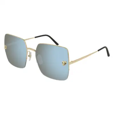 Occhiali da Sole Cartier Panthère de Cartier CT0121SA-002 Oro