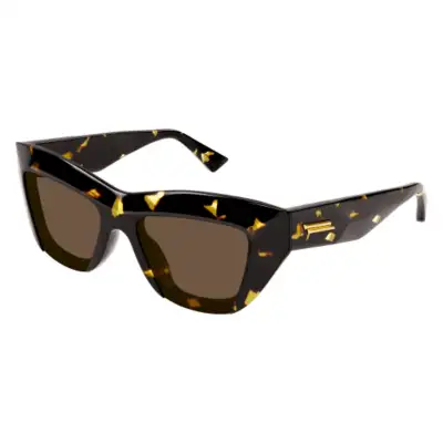 Occhiali da Sole Cat-Eye Bottega Veneta BV1218S-002 Havana