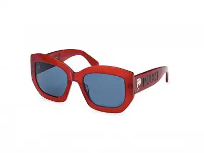 Occhiali da Sole Emilio PUCCI EP0211-66V rosso luc / blu
