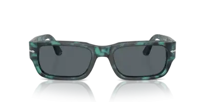 Occhiali da Sole Persol PO3347S-1211R5 Blu Havana 58