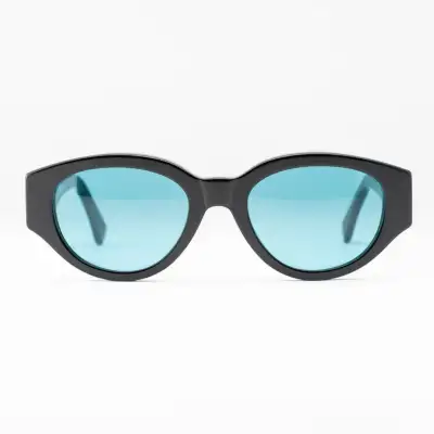 Occhiali da Sole RETROSUPERFUTURE Drew Mama Nero Turchese
