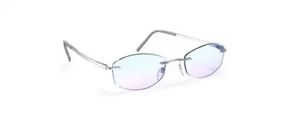 Occhiali da Sole Silhouette Eyewear The Dawn 5573-FD-7105 Luminous Silver
