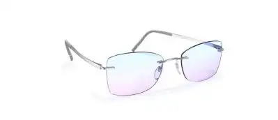 Occhiali da Sole Silhouette Eyewear The Dawn 5573-GR-7105 Luminous Silver