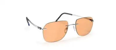 Occhiali da Sole Silhouette Eyewear The Dawn 5573-HR-7005 Electric Silver