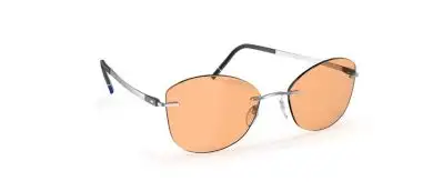 Occhiali da Sole Silhouette Eyewear The Dawn 5573-KE-7005 Electric Silver