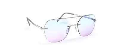 Occhiali da Sole Silhouette Eyewear The Dawn 5573-OK-7105 Luminous Silver