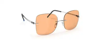 Occhiali da Sole Silhouette Eyewear The Dawn 5573-OO-7005 Electric Silver