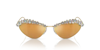 Occhiali da Sole Swarovski SK7009-40137P Oro Pallido 55