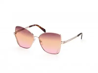 Occhiali da sole Emilio Pucci EP0179-28F Shiny Rose Gold / Shiny Rose Gold