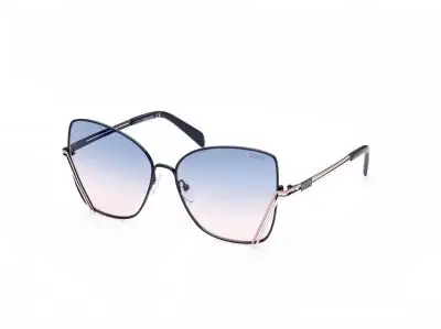 Occhiali da sole Emilio Pucci EP0179-90W Shiny Blue / Shiny Blue