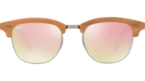 Clubmaster Wood RB3016M 12197O Gunmetal