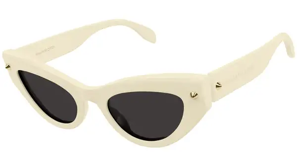 AM0407S 003 Occhiali da Sole Cat Eye Avorio