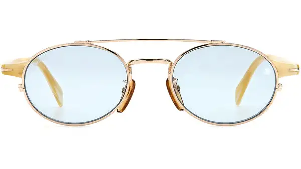 DB 1042/S Gold Beige Horn Azure Photocromatic
