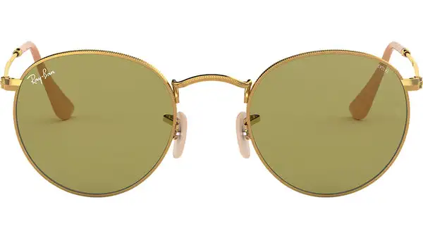 Round Washed Evolve RB3447 gold green