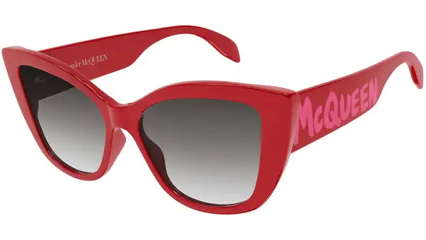 AM0347S 002 Occhiali da Sole Cat Eye Rosso