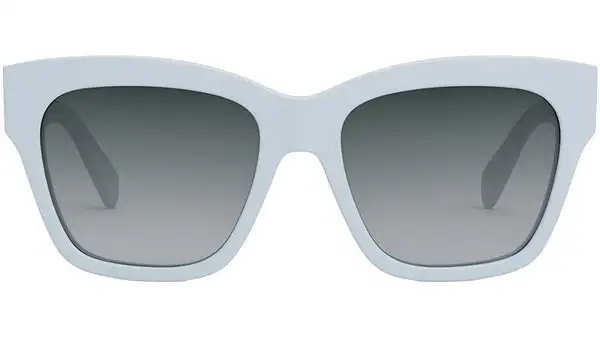 Triomphe Classic Blue Geometric Sunglasses