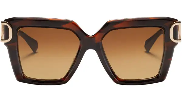 V UNO brown swirl white gold