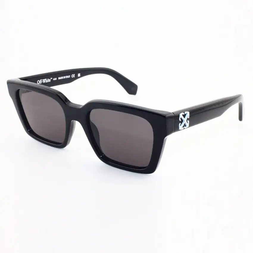 Occhiali da Sole Off-White Branson 11007 Logo Bianco