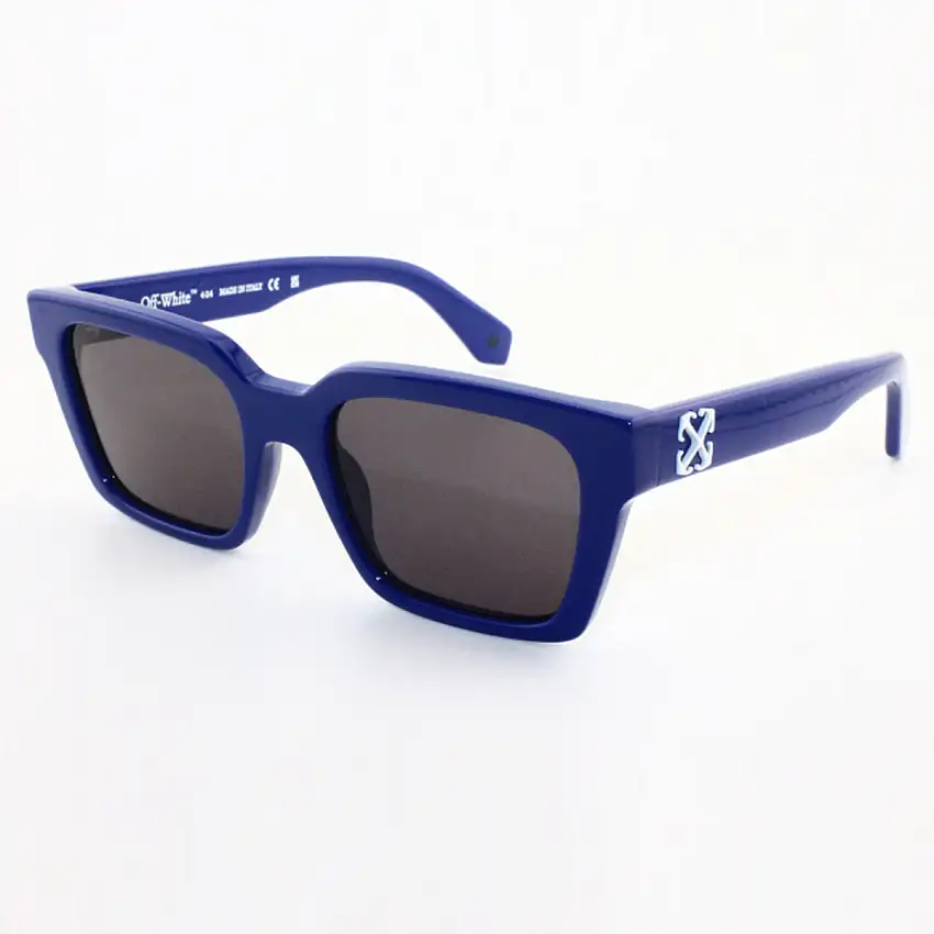 Occhiali da Sole Off-White Branson 14507 Logo Bianco