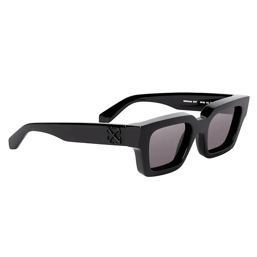 Occhiali da Sole Off-White Virgil 11307 Logo Metal Nero
