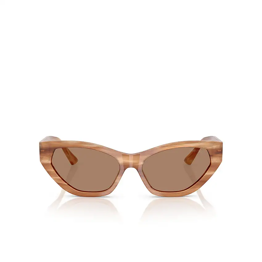 Jimmy Choo JC5022B-505573StripedHavanaGlitterBrown