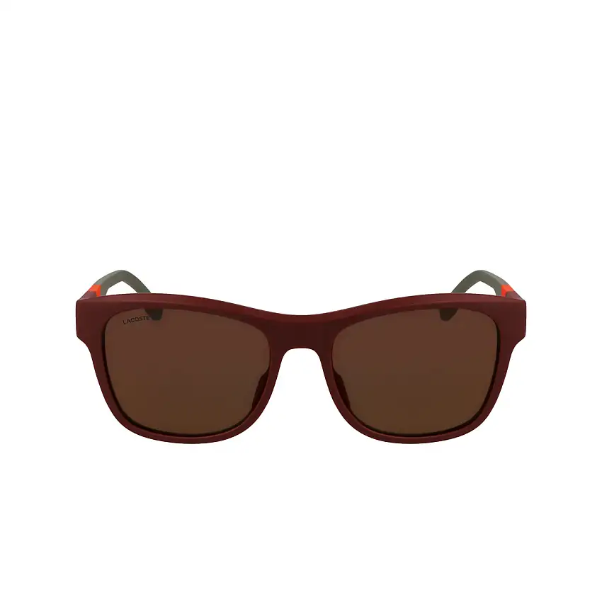 Lacoste L6043S-601MatteBurgundy/OrangeMirror
