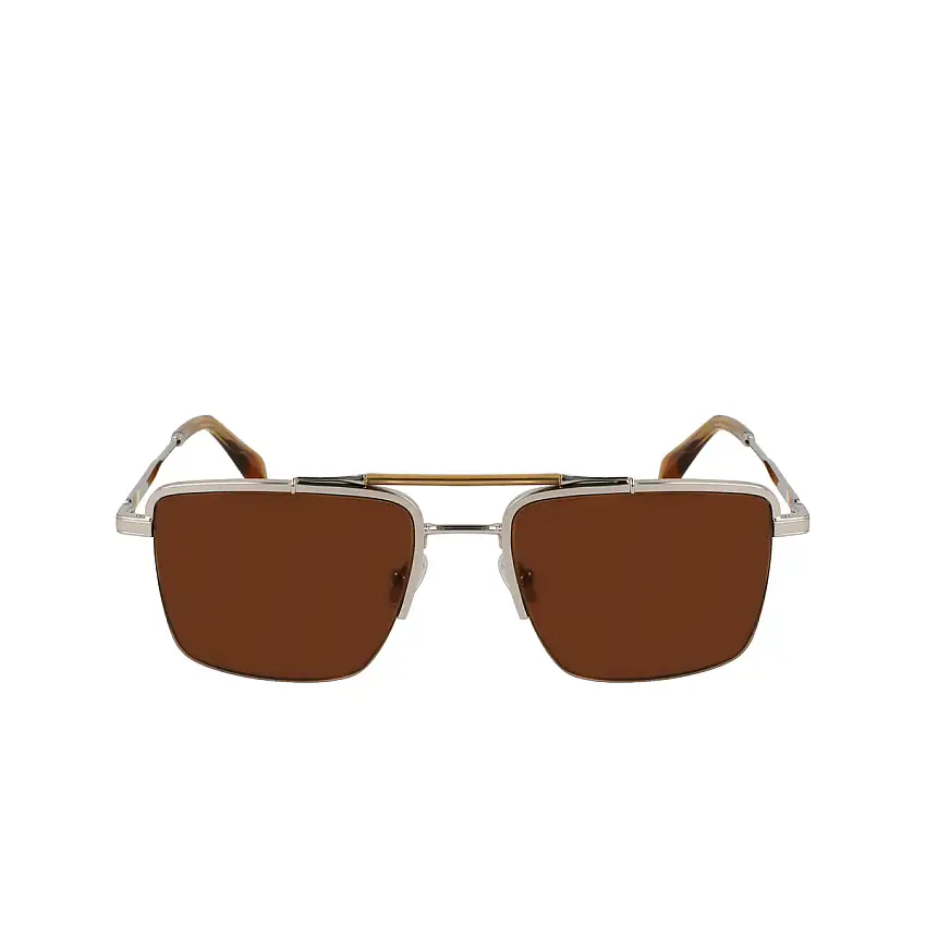 Paul Smith PS24109S-06Silver/Caramel
