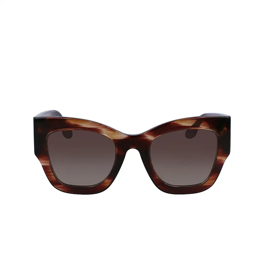 Victoria Beckham VB652S-227DarkBrownHorn